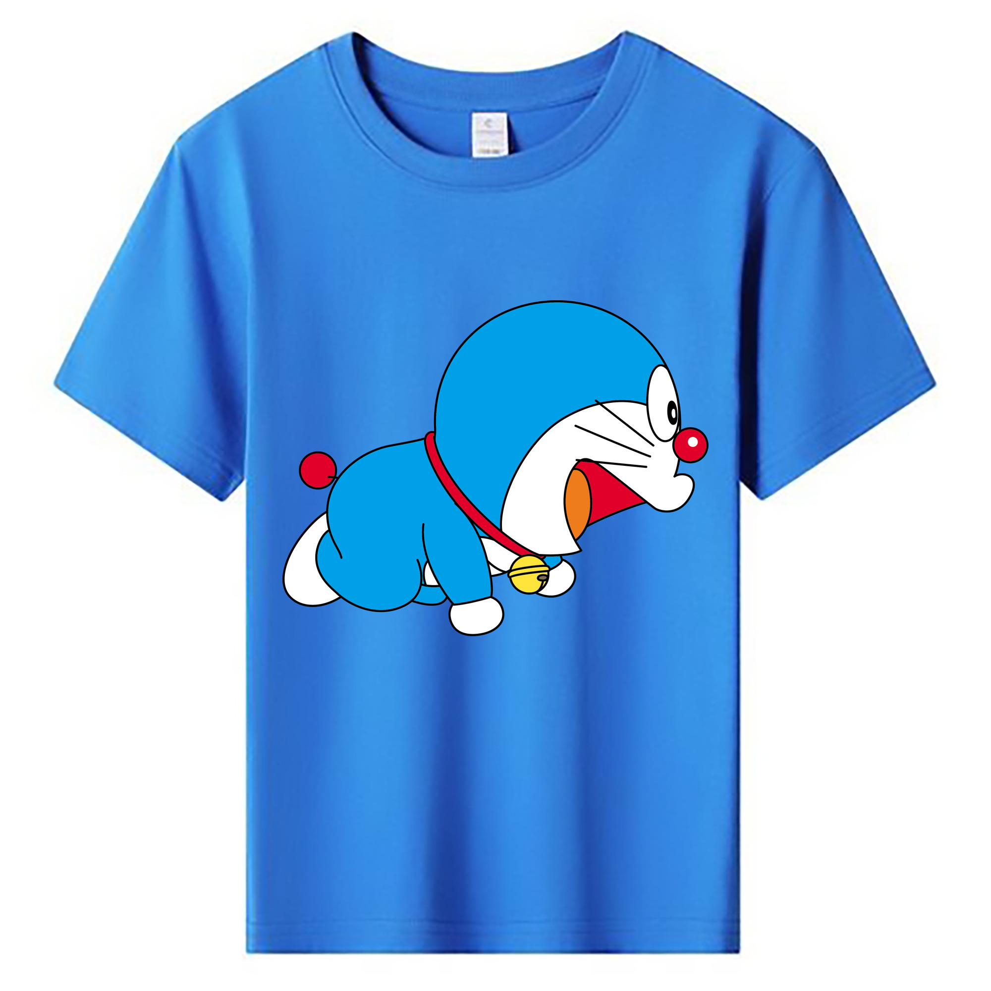 （画像用） ドラえもん Doraemon 綿100％キッズTシャツ（フロントプリント）